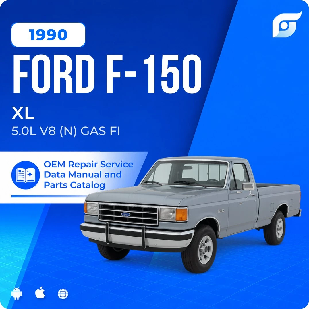 1990 Ford F-150 XL - OEM Repair Service Manual