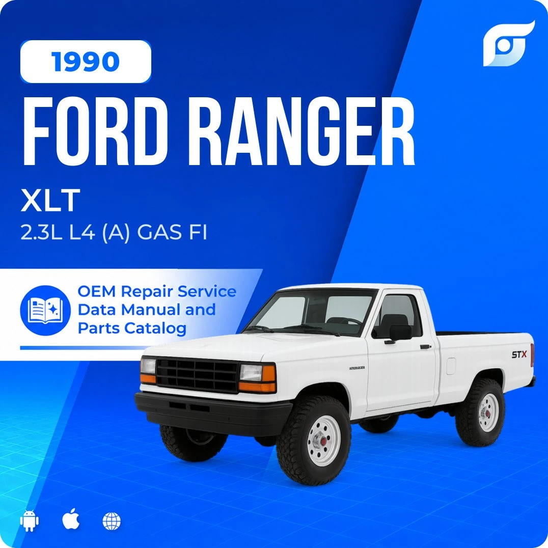 1990 Ford Ranger XLT - OEM Repair Service Manual