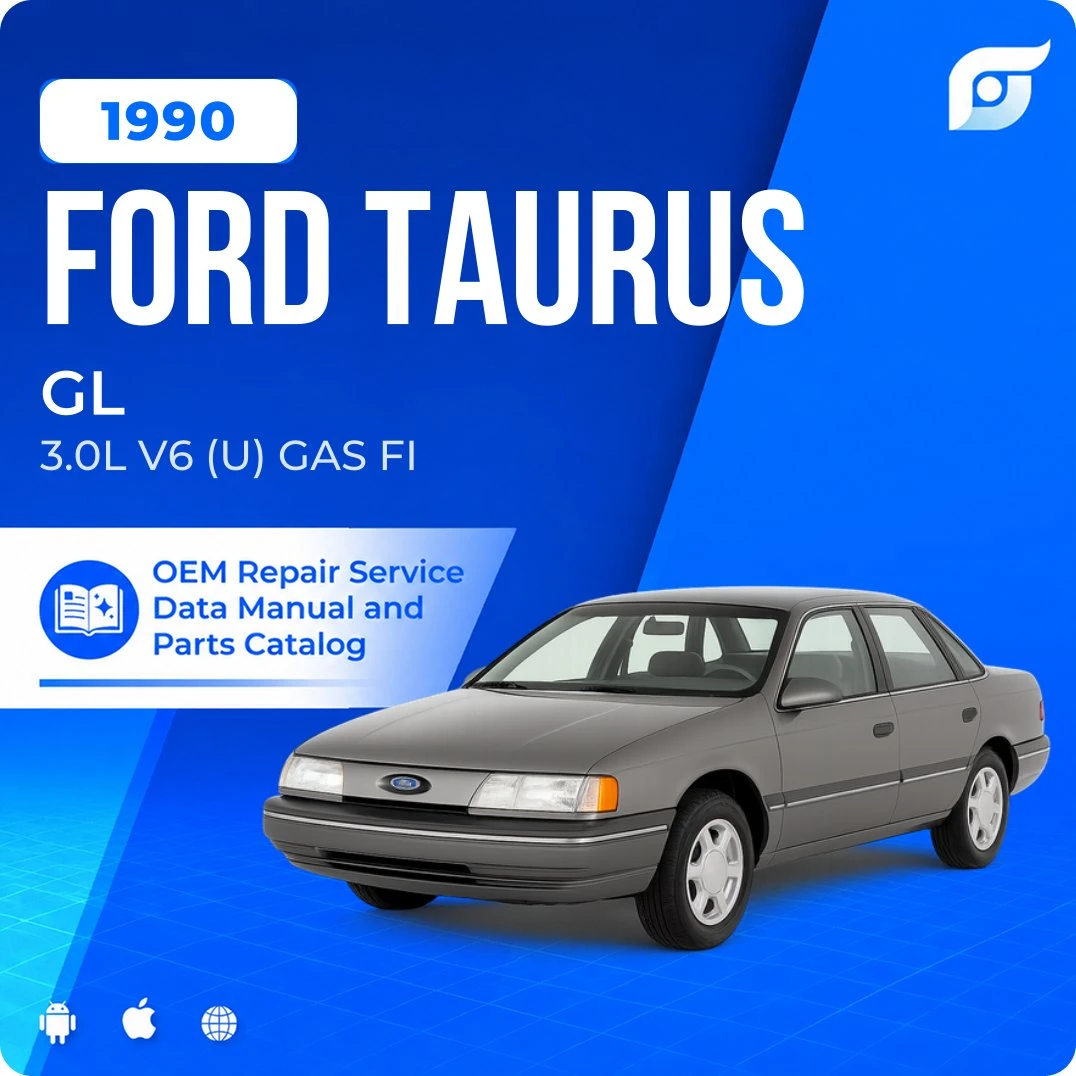 1990 Ford Taurus GL - OEM Repair Service Manual