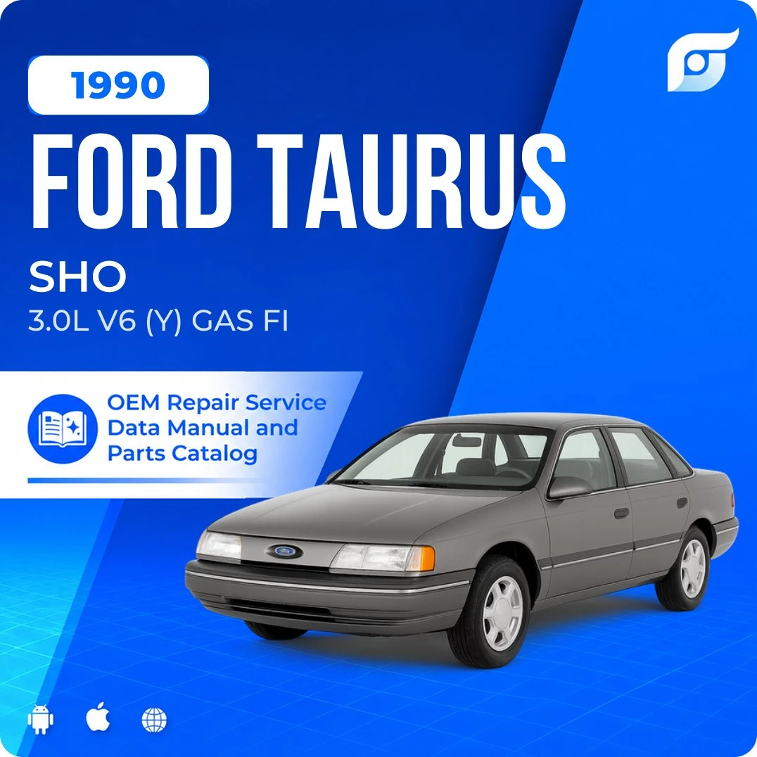 1990 Ford Taurus SHO - OEM Repair Service Manual