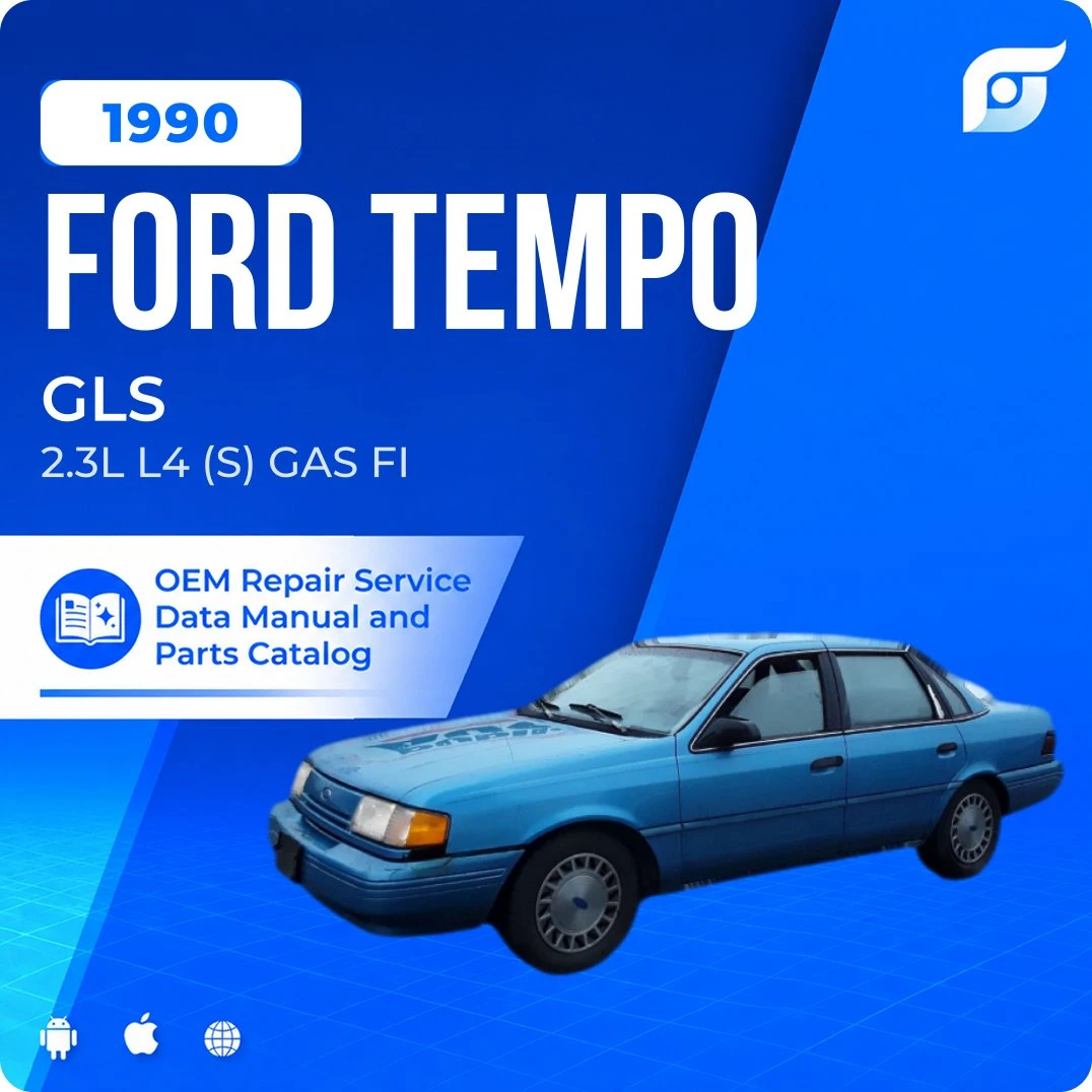 1990 Ford Tempo GLS - OEM Repair Service Manual