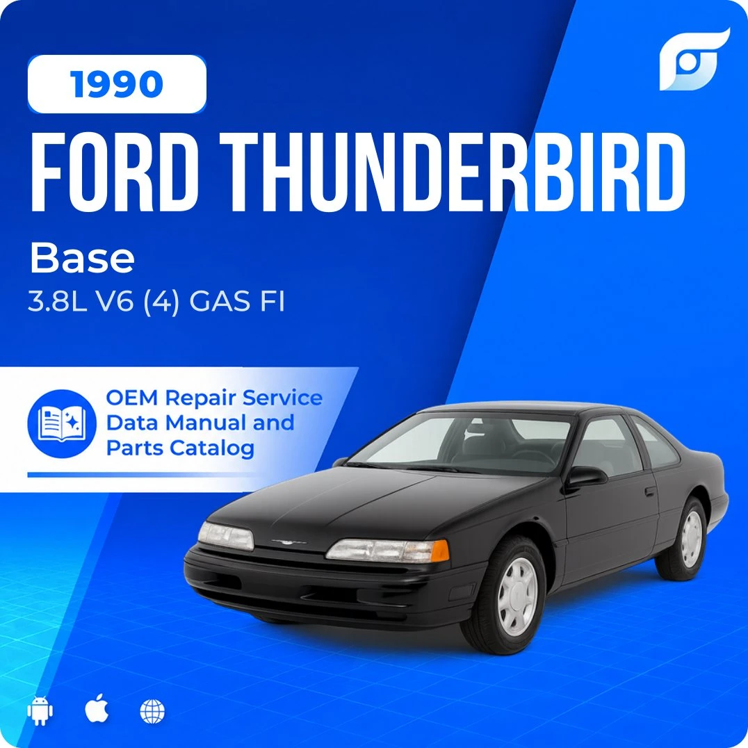 1990 Ford Thunderbird Base - OEM Repair Service Manual