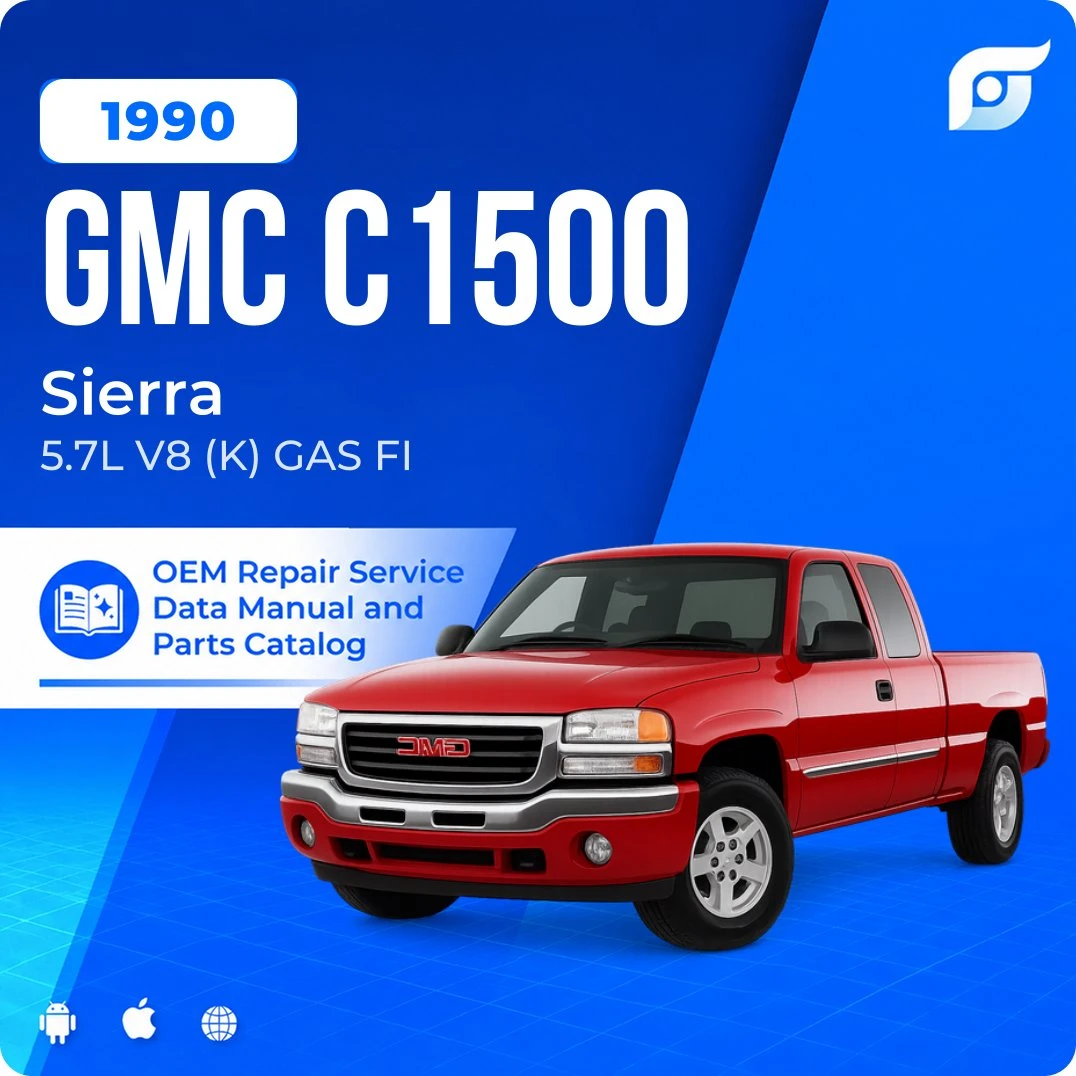 1990 GMC C1500 Sierra - OEM Repair Service Manual