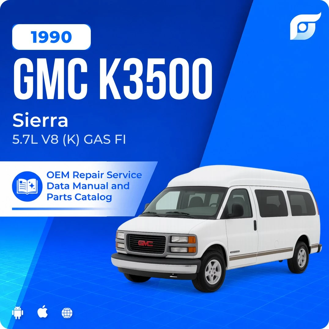 1990 GMC K3500 Sierra - OEM Repair Service Manual