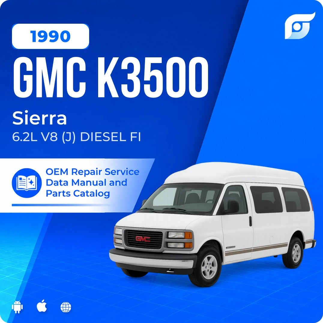 1990 GMC K3500 Sierra - OEM Repair Service Manual