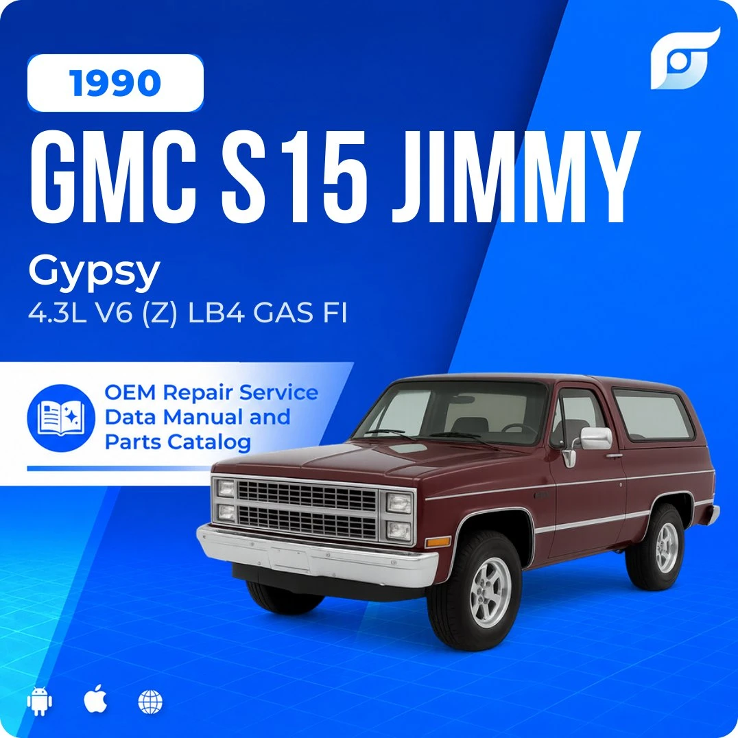 1990 GMC S15 Jimmy Gypsy - OEM Repair Service Manual