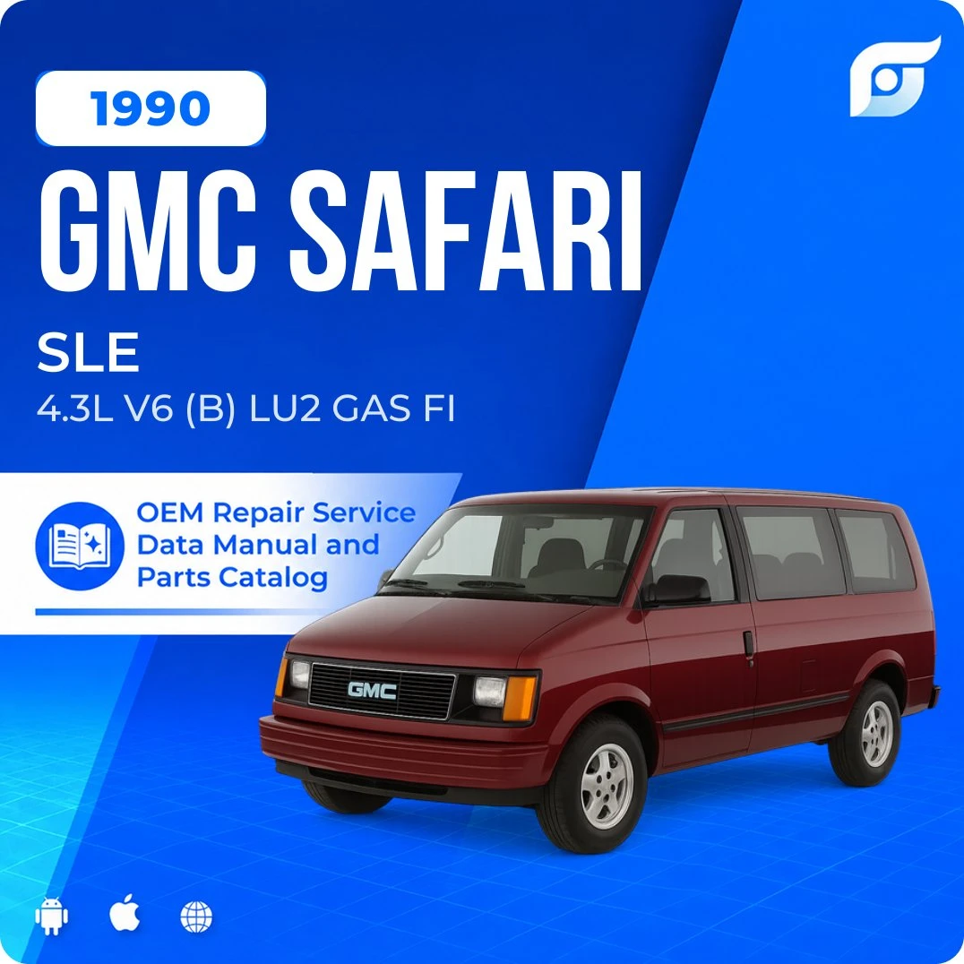 1990 GMC Safari SLE - OEM Repair Service Manual