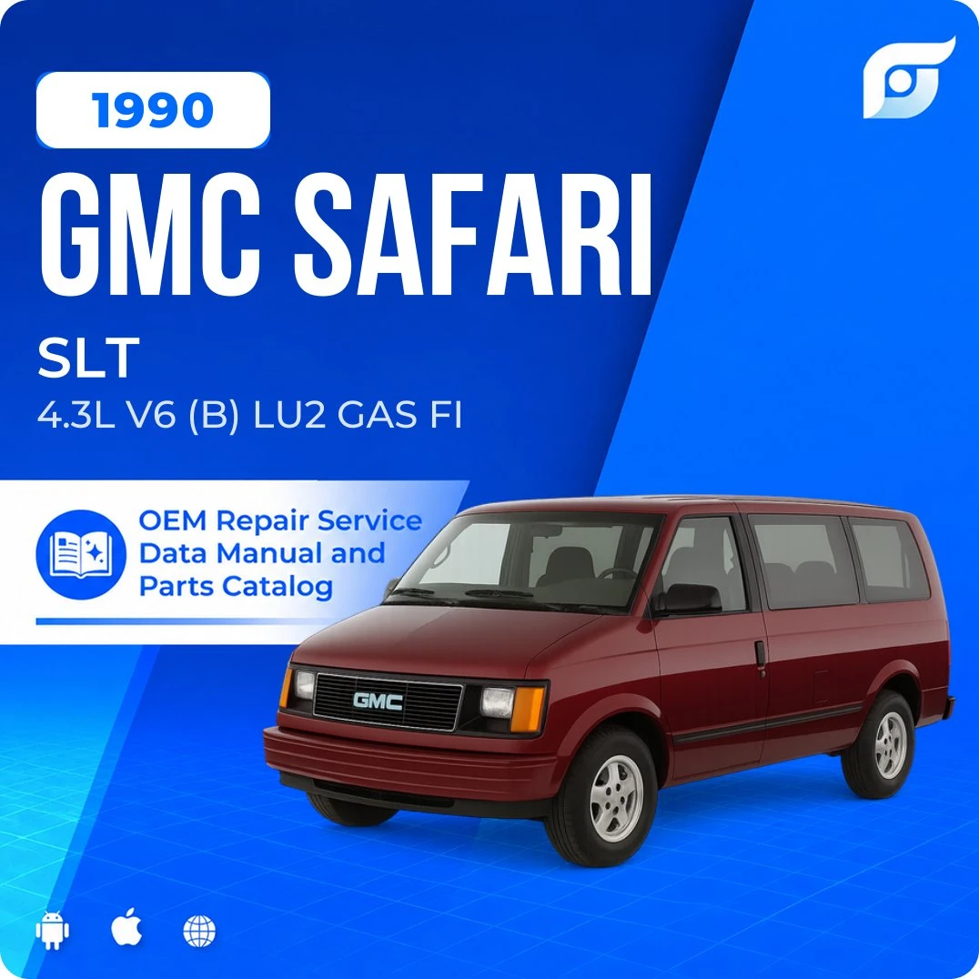 1990 GMC Safari SLT - OEM Repair Service Manual