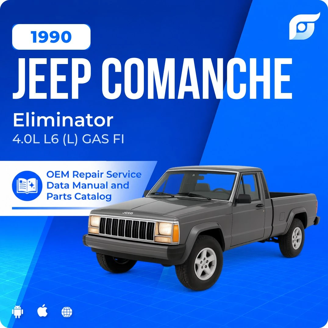 1990 Jeep Comanche Eliminator - OEM Repair Service Manual