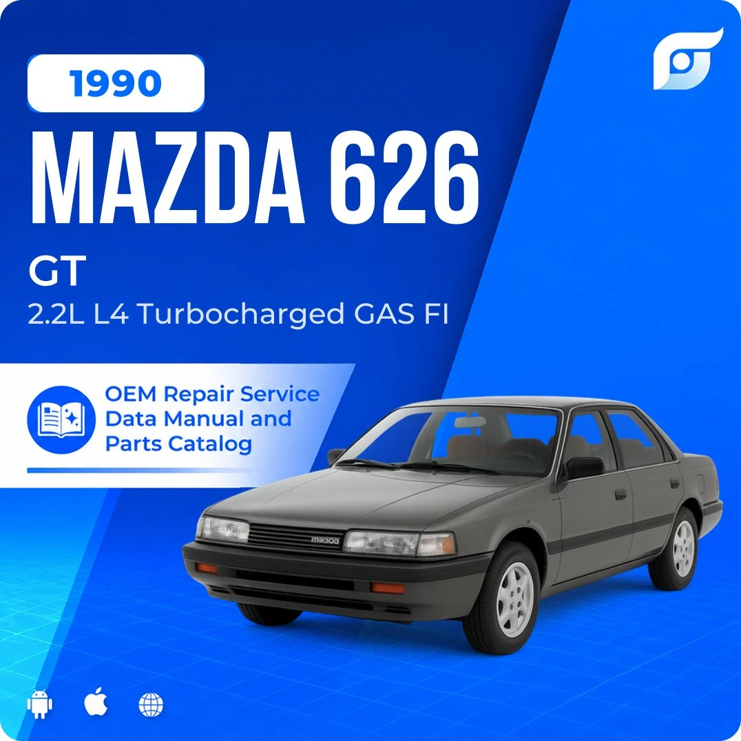 1990 Mazda 626 GT - OEM Repair Service Manual