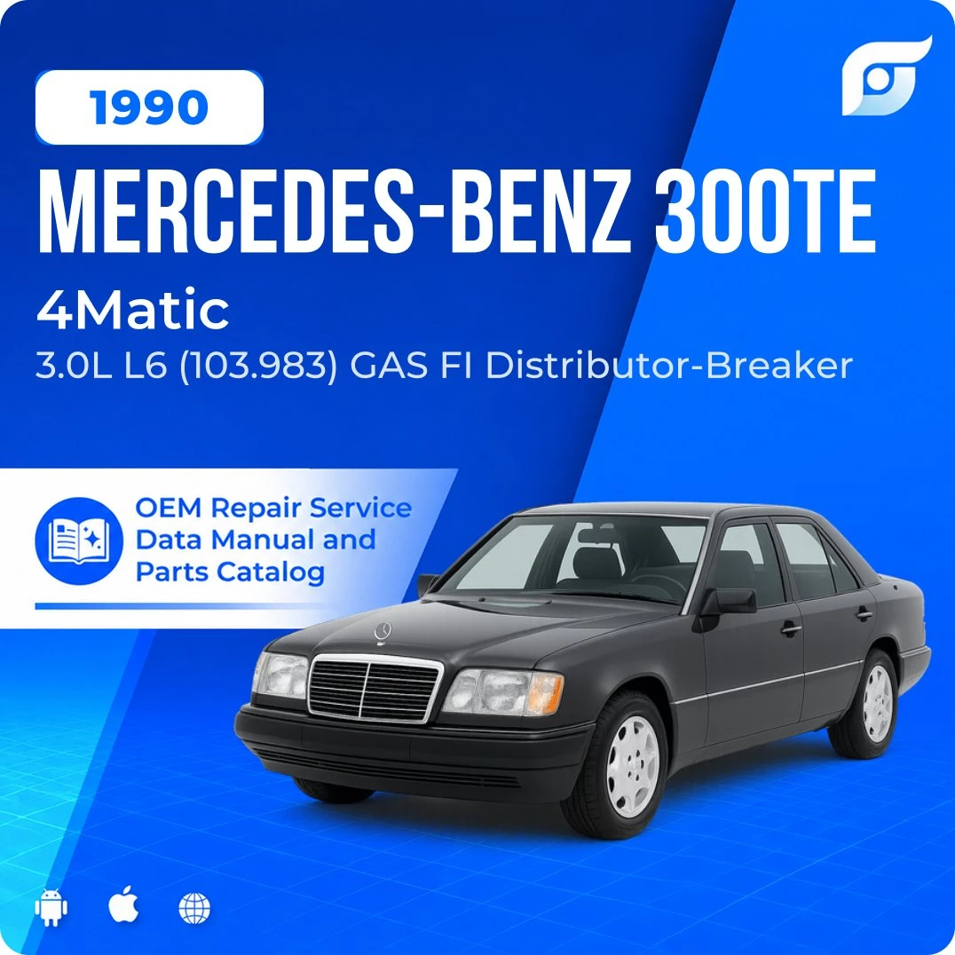 1990 Mercedes-Benz 300TE 4Matic - OEM Repair Service Manual