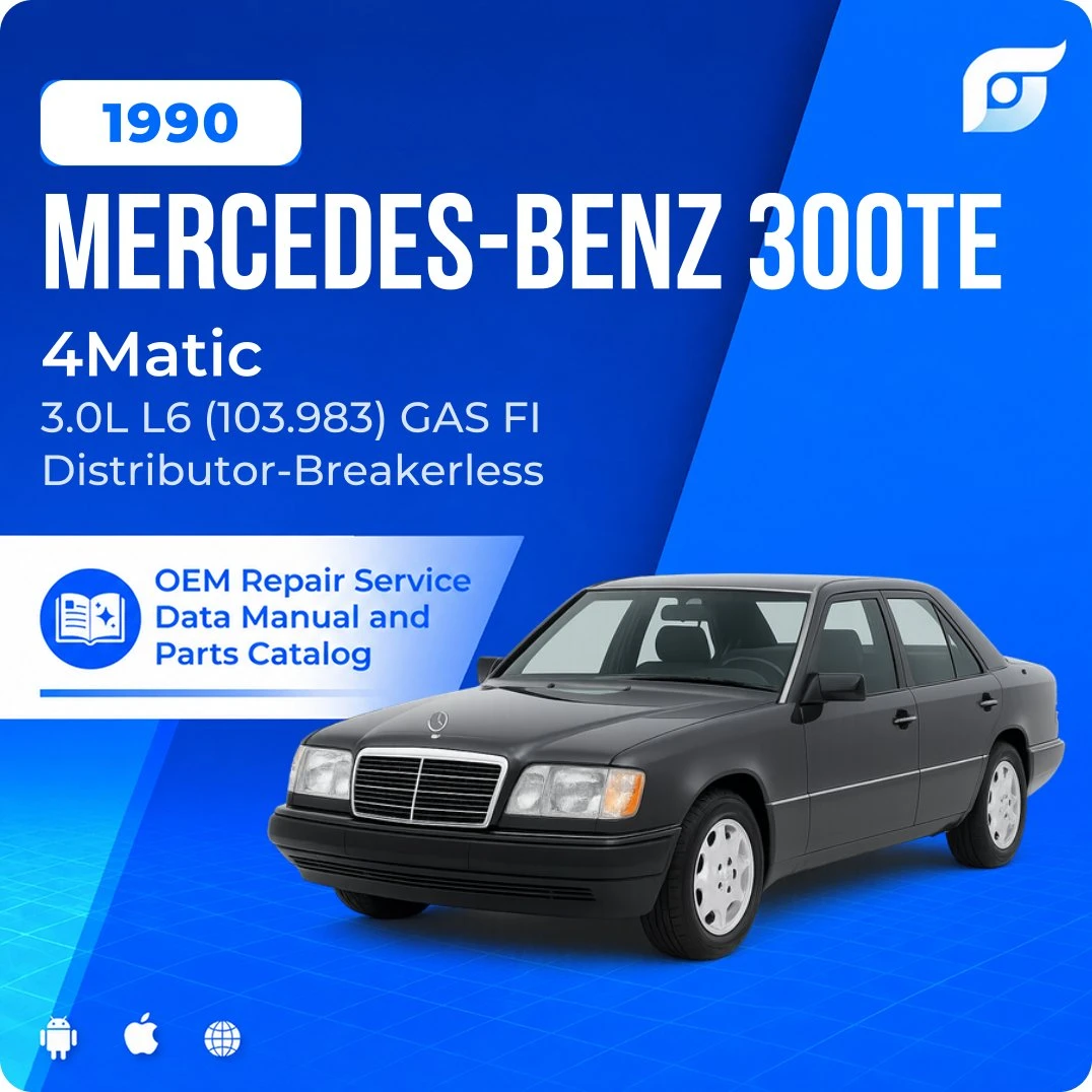 1990 Mercedes-Benz 300TE 4Matic - OEM Repair Service Manual