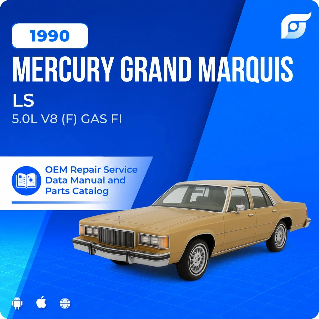 1990 Mercury Grand Marquis LS - OEM Repair Service Manual