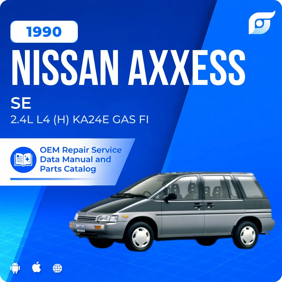 1990 Nissan Axxess SE - OEM Repair Service Manual