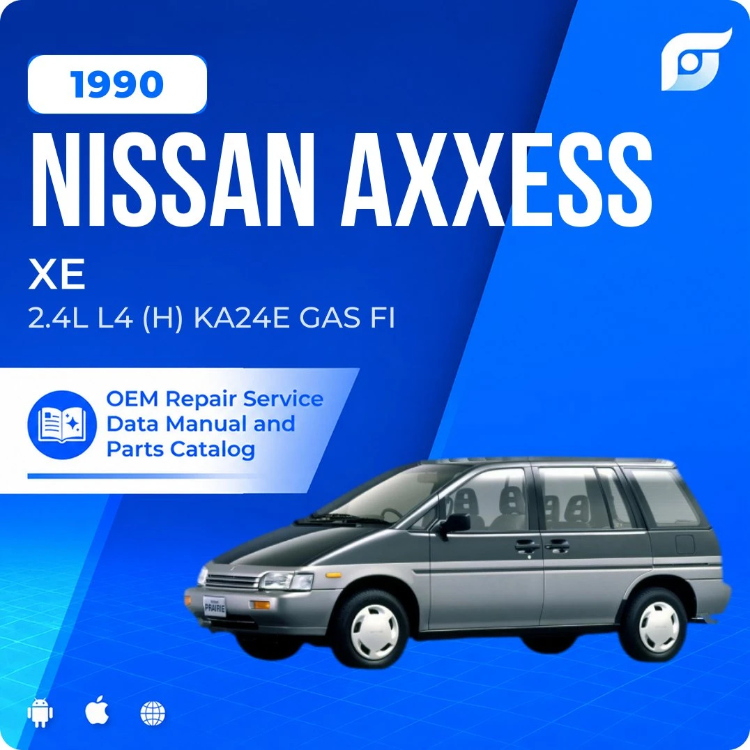 1990 Nissan Axxess XE - OEM Repair Service Manual