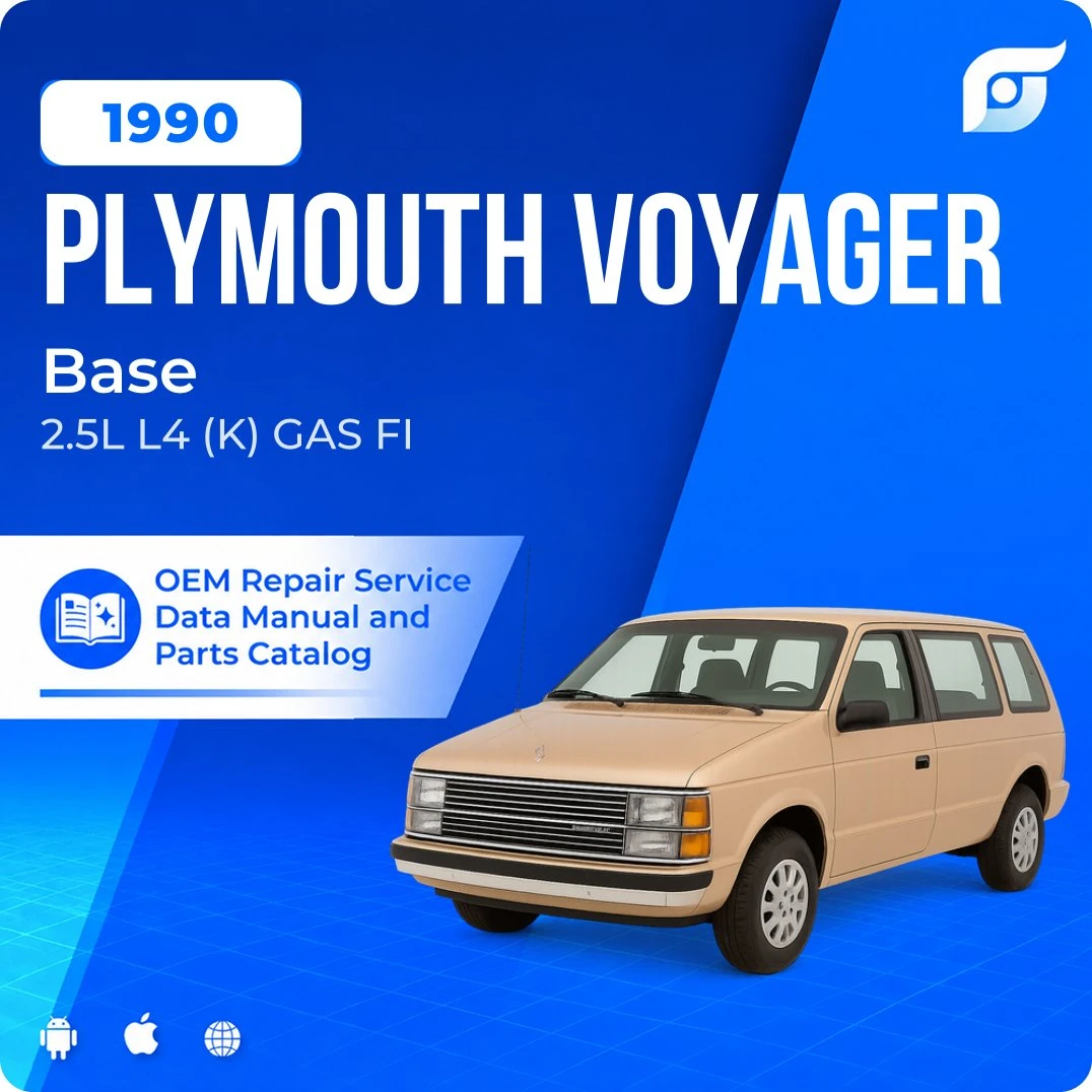 1990 Plymouth Voyager Base - OEM Repair Service Manual