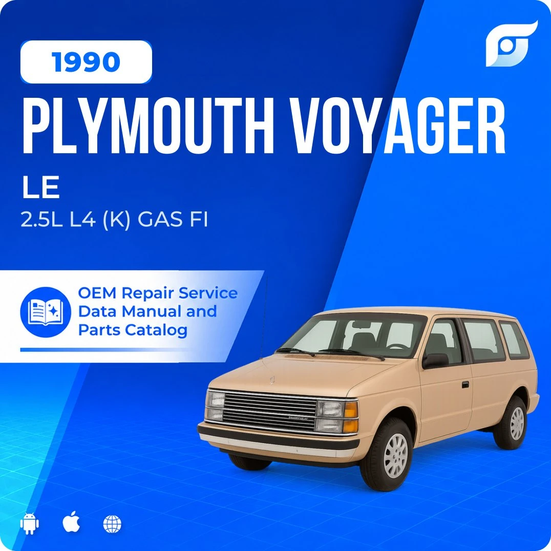 1990 Plymouth Voyager LE - OEM Repair Service Manual