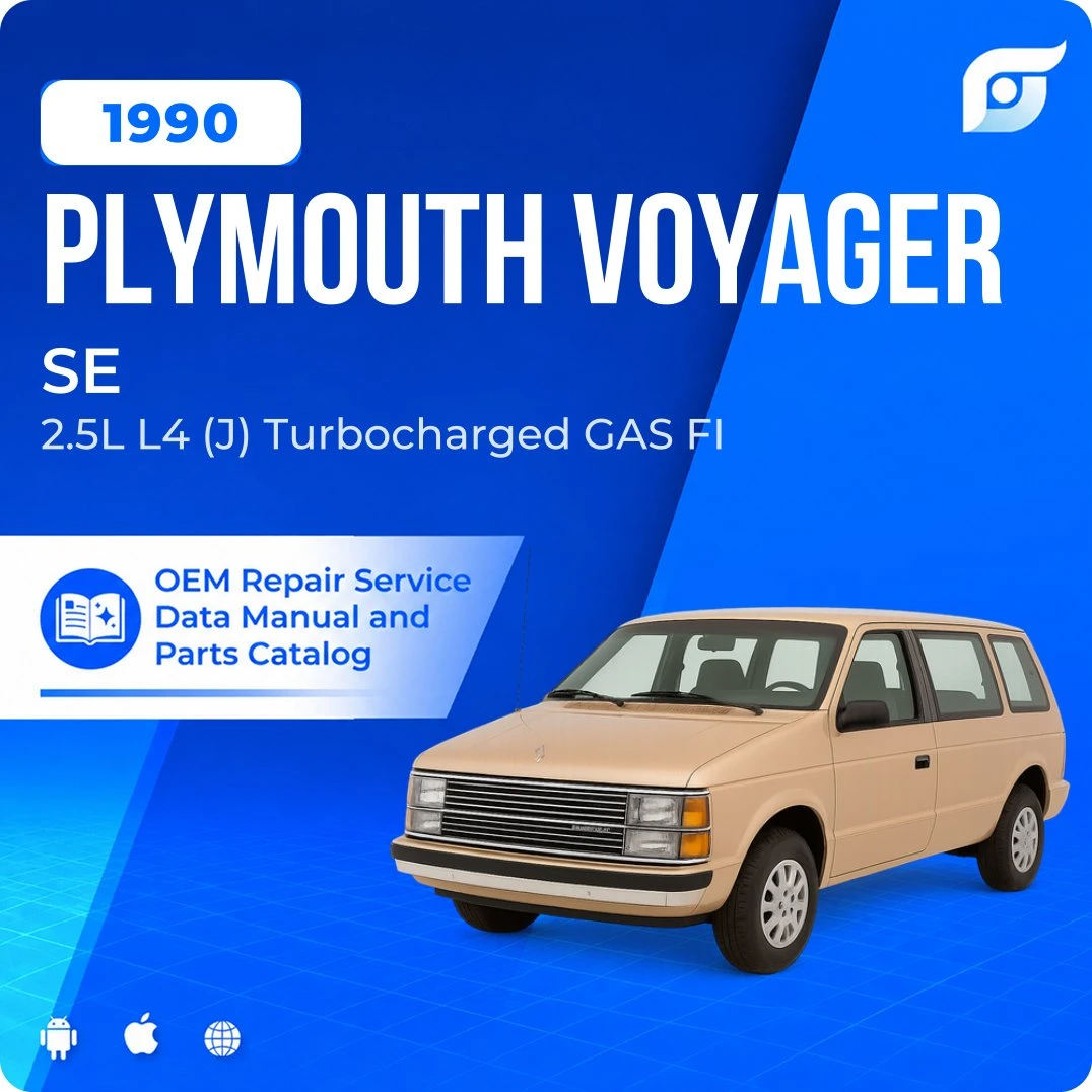 1990 Plymouth Voyager SE - OEM Repair Service Manual