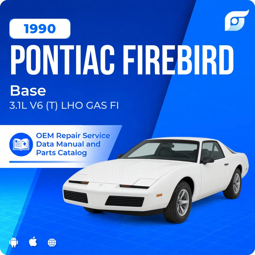 1990 Pontiac Firebird Base - OEM Repair Service Manual