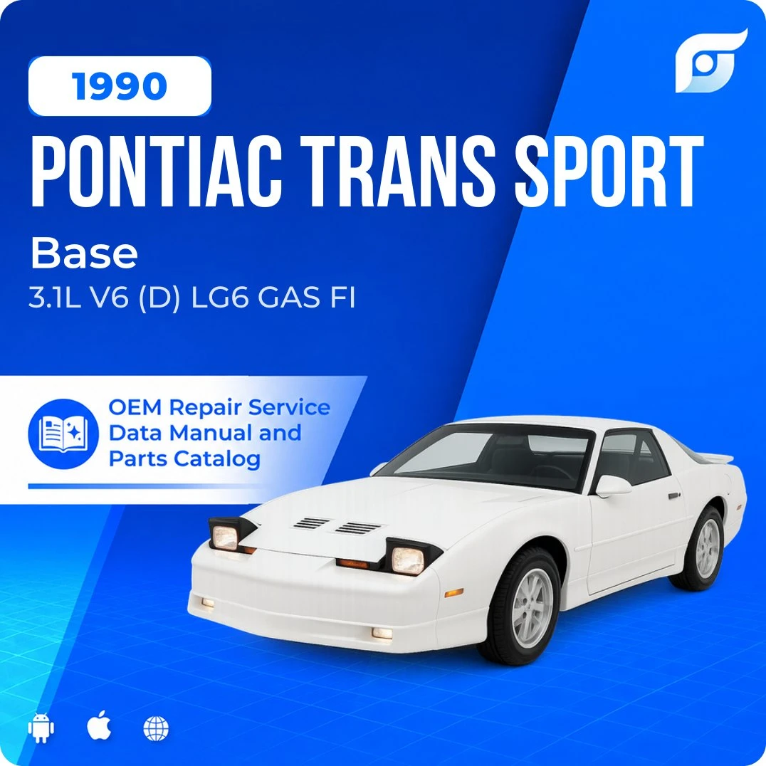 1990 Pontiac Trans Sport Base - OEM Repair Service Manual