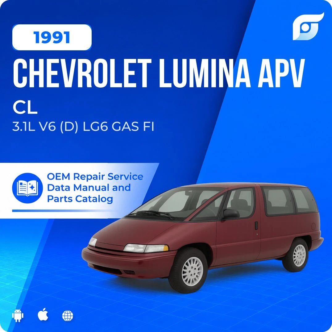 1991 Chevrolet Lumina APV CL - OEM Repair Service Manual