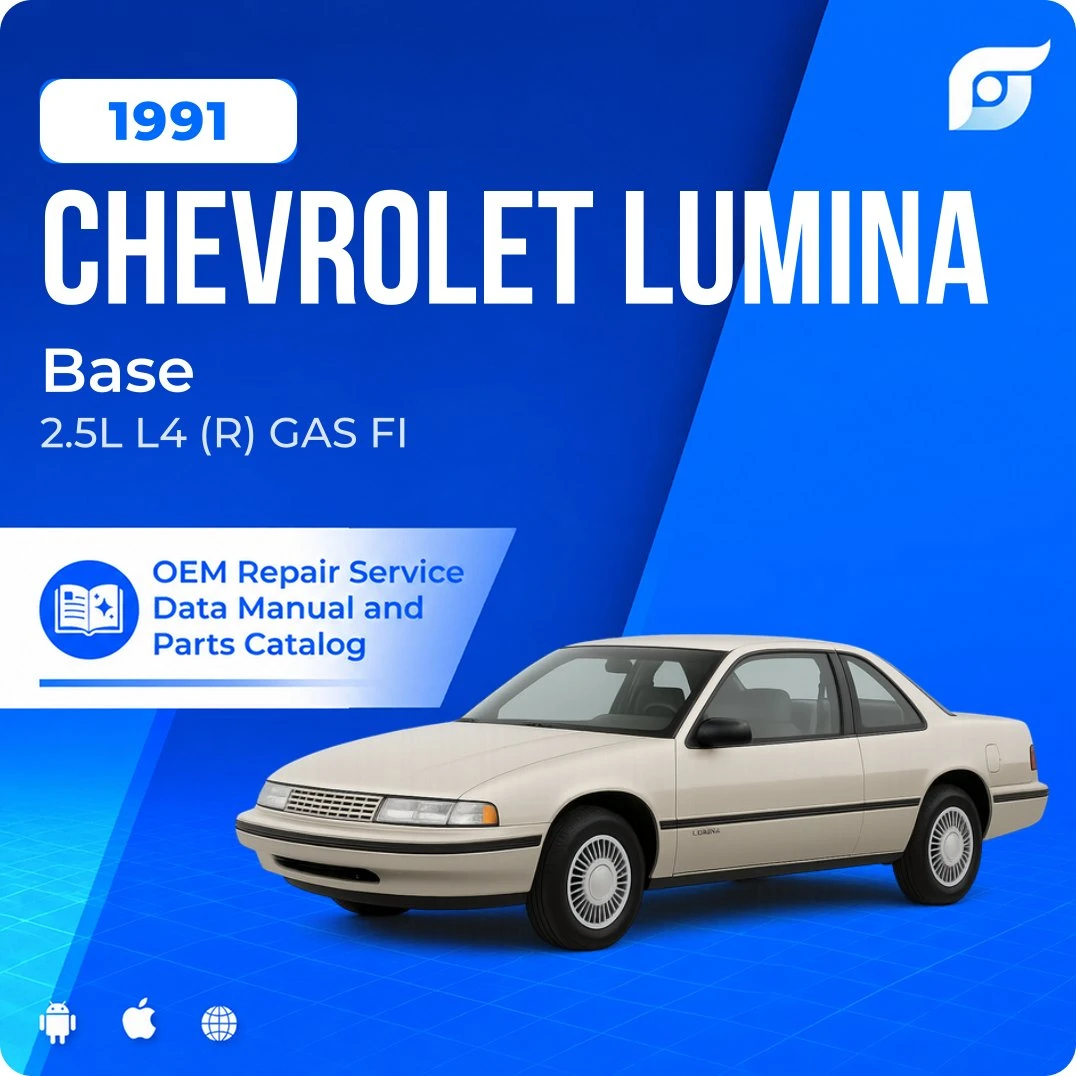 1991 Chevrolet Lumina Base - OEM Repair Service Manual