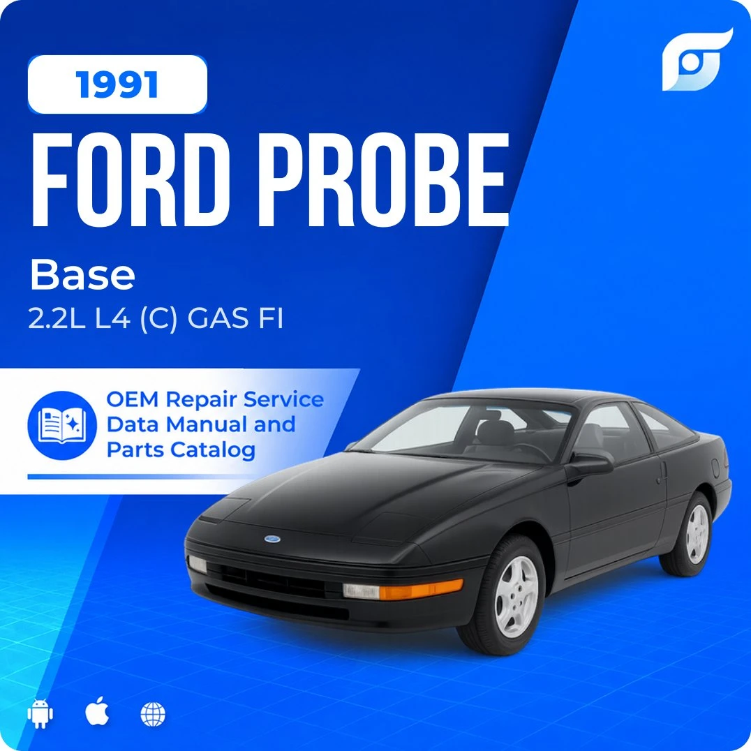 1991 Ford Probe Base - OEM Repair Service Manual