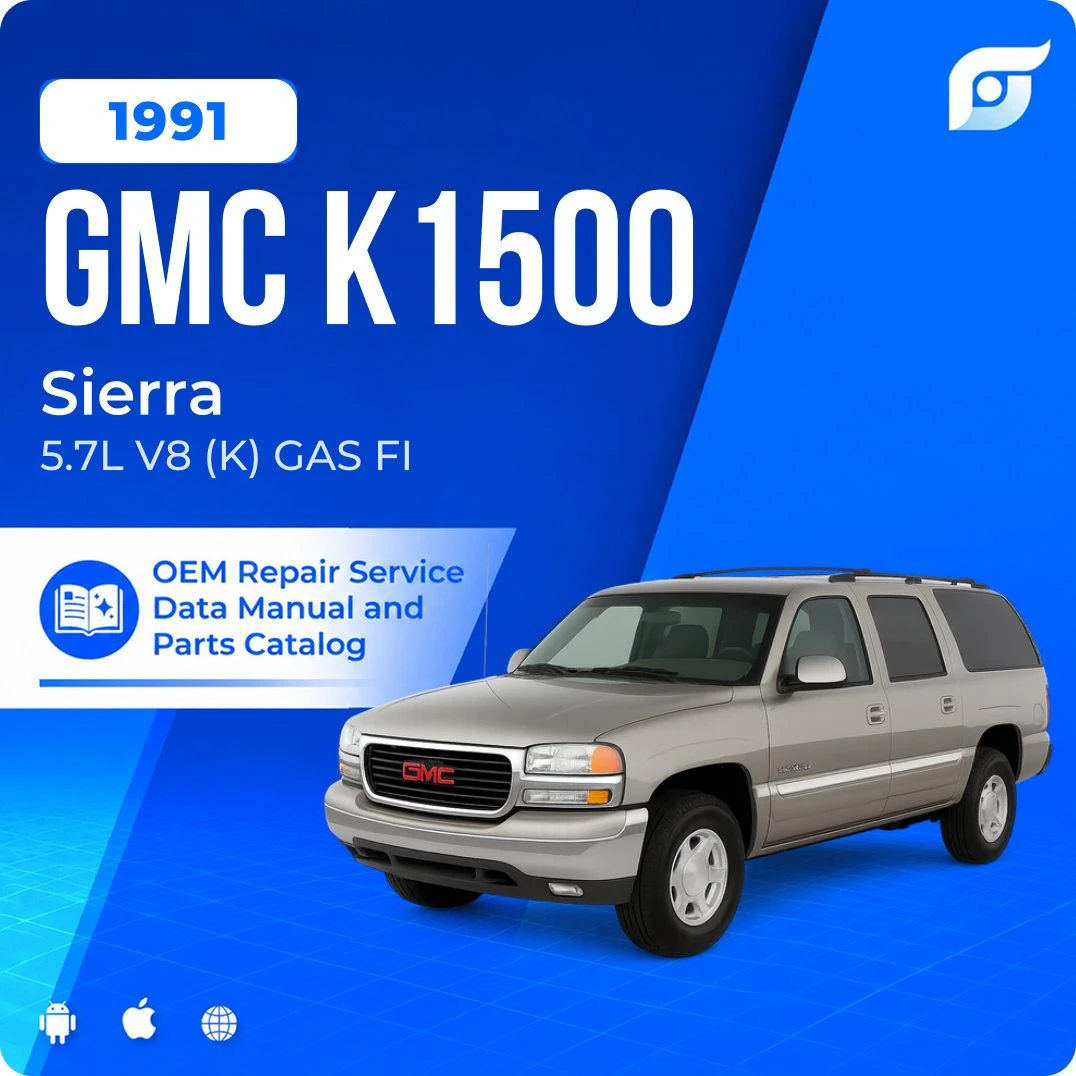 1991 GMC K1500 Sierra - OEM Repair Service Manual