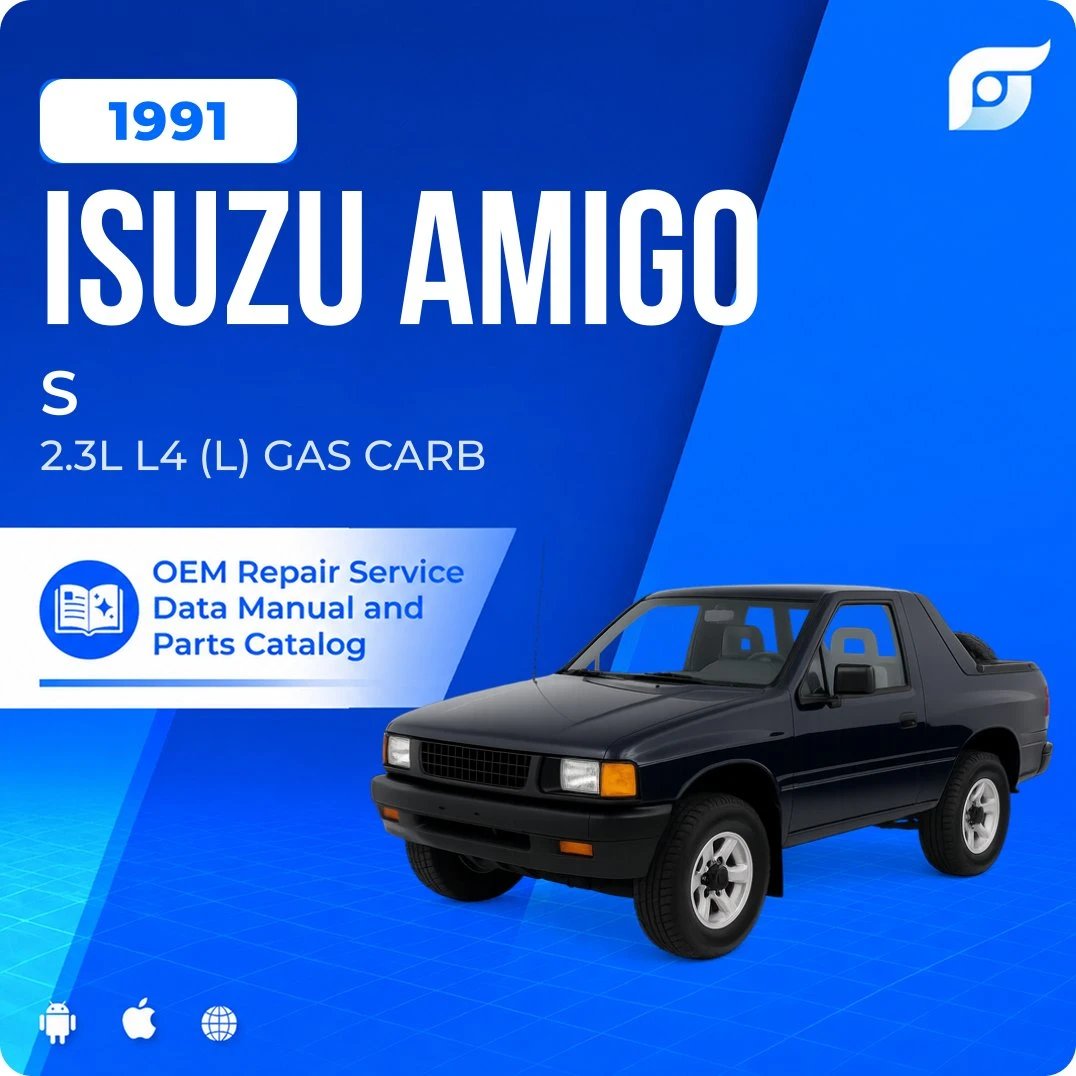 1991 Isuzu Amigo S - OEM Repair Service Manual