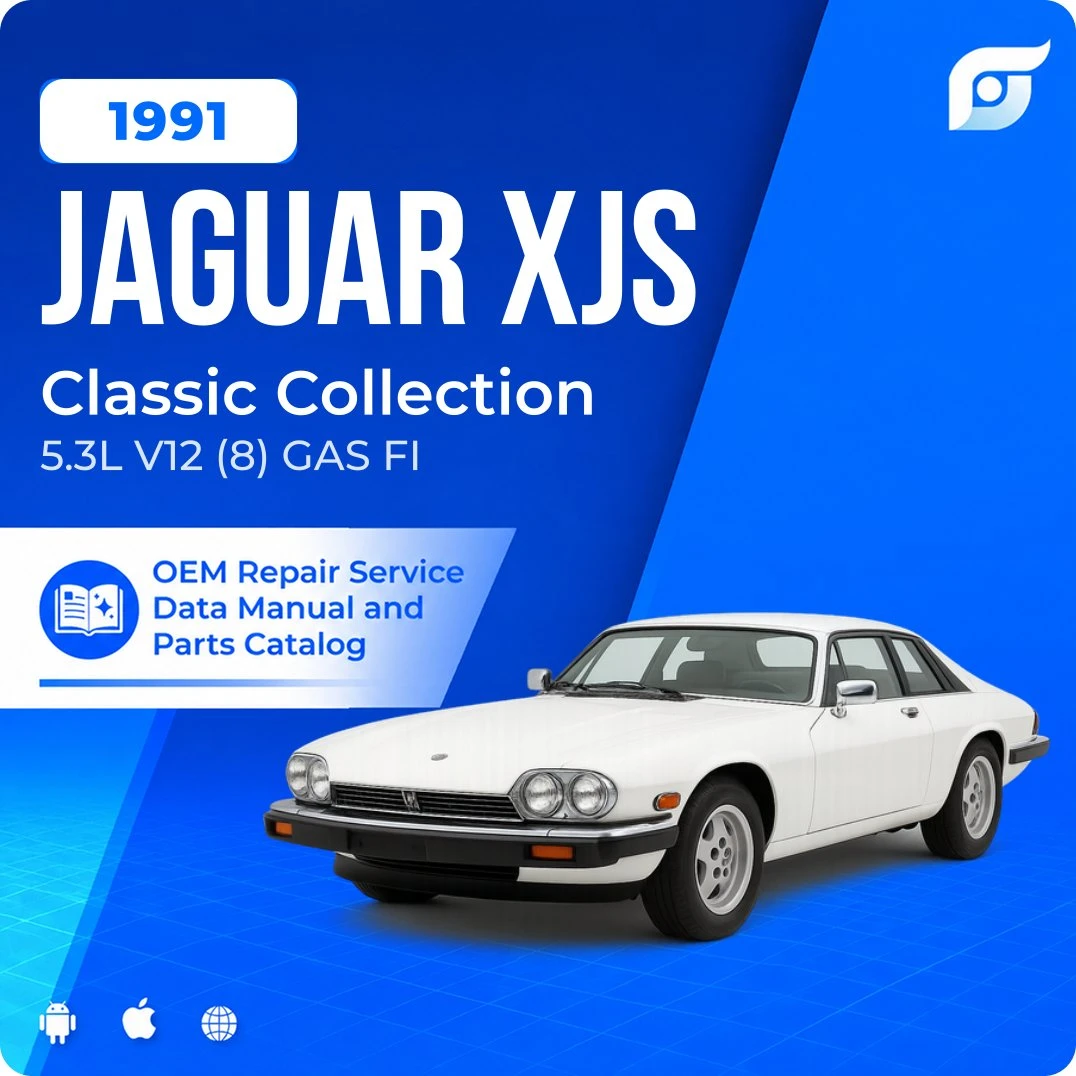 1991 Jaguar XJS Classic Collection - OEM Repair Service Manual