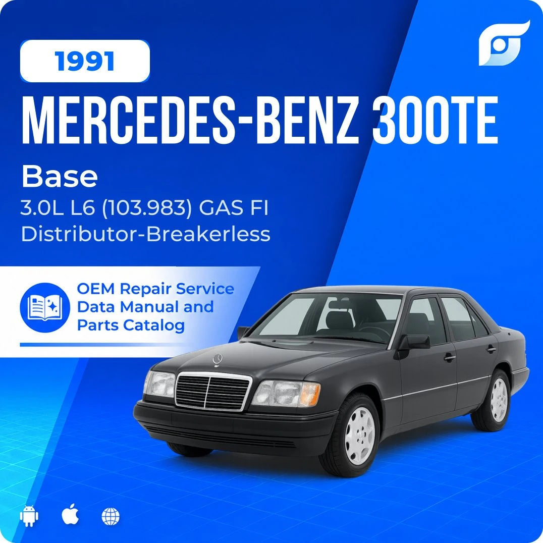 1991 Mercedes-Benz 300TE Base - OEM Repair Service Manual