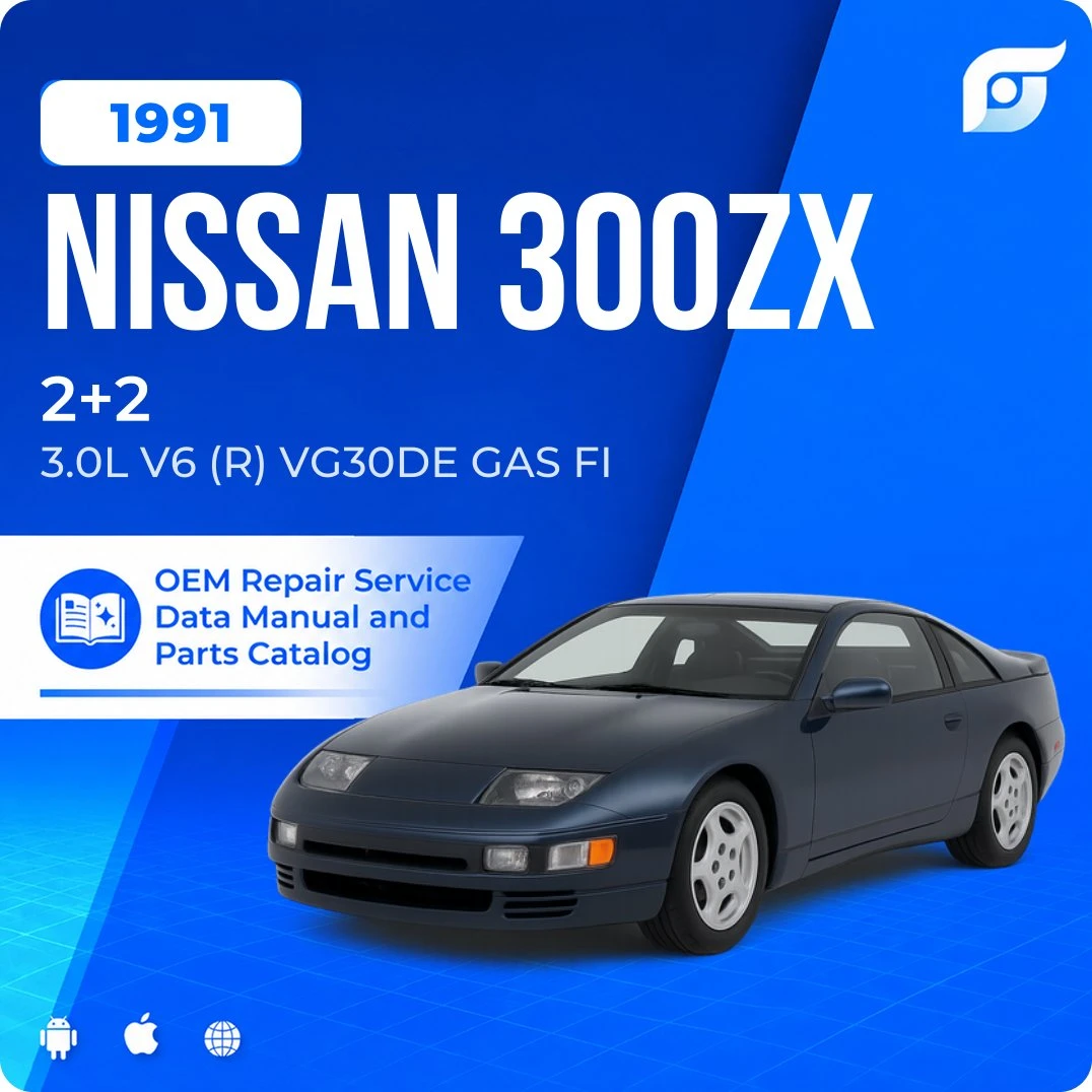 1991 Nissan 300ZX 2+2 - OEM Repair Service Manual
