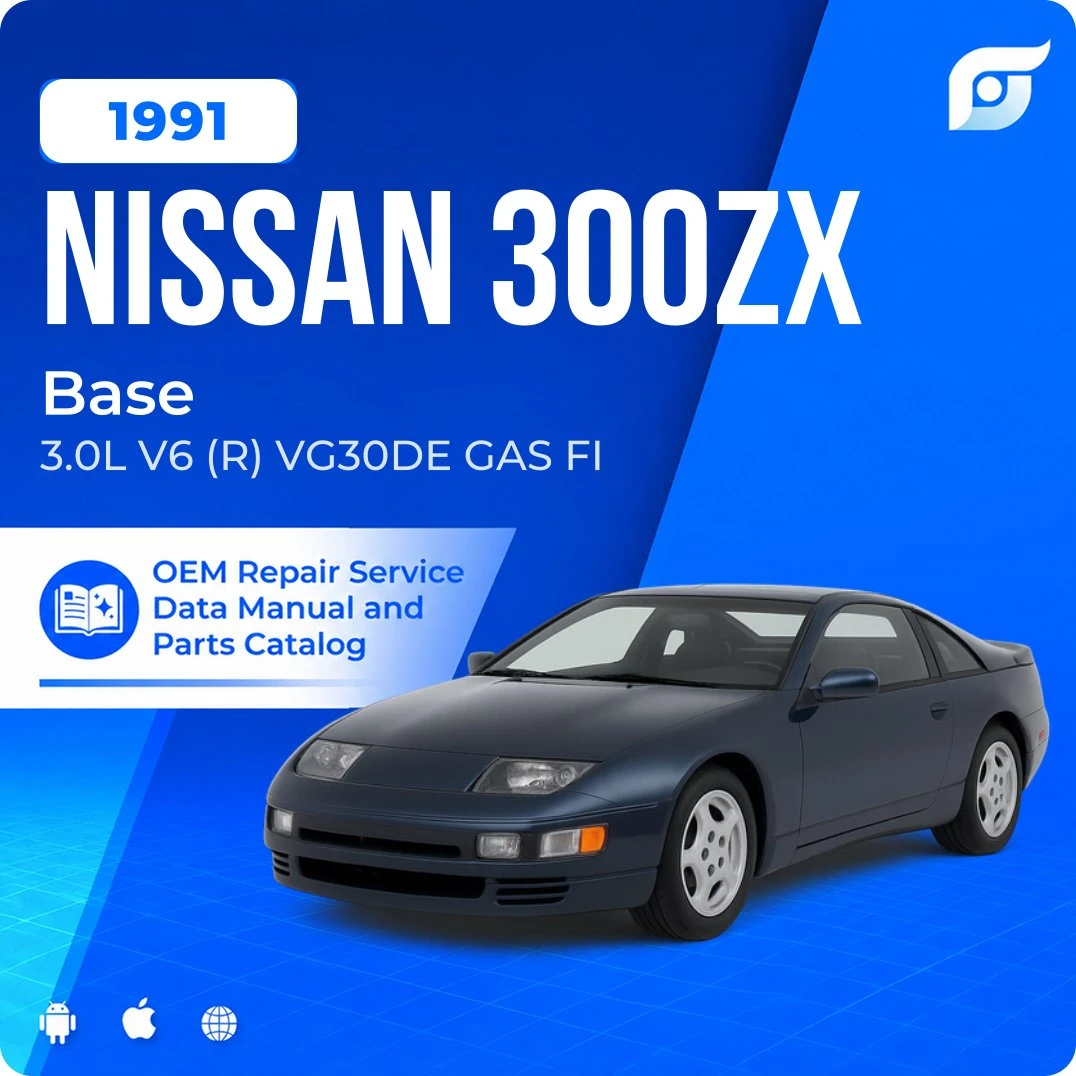 1991 Nissan 300ZX Base - OEM Repair Service Manual