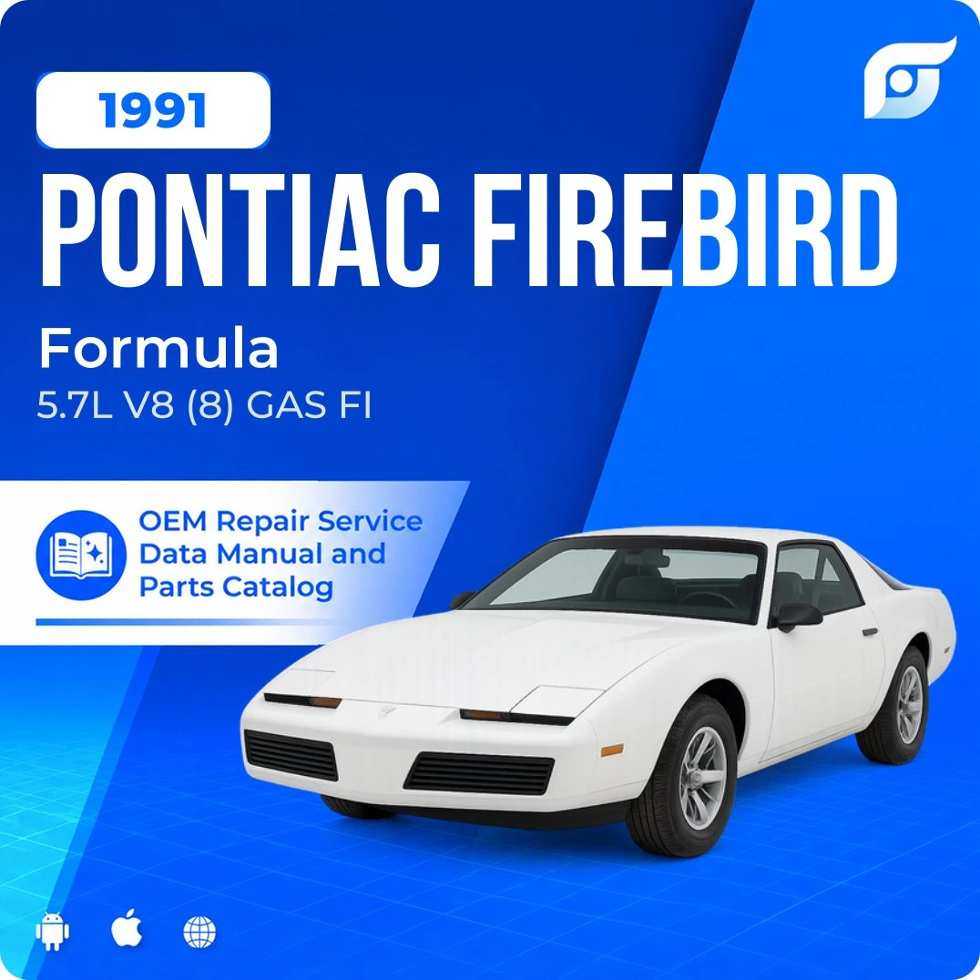 1991 Pontiac Firebird Formula - OEM Repair Service Manual