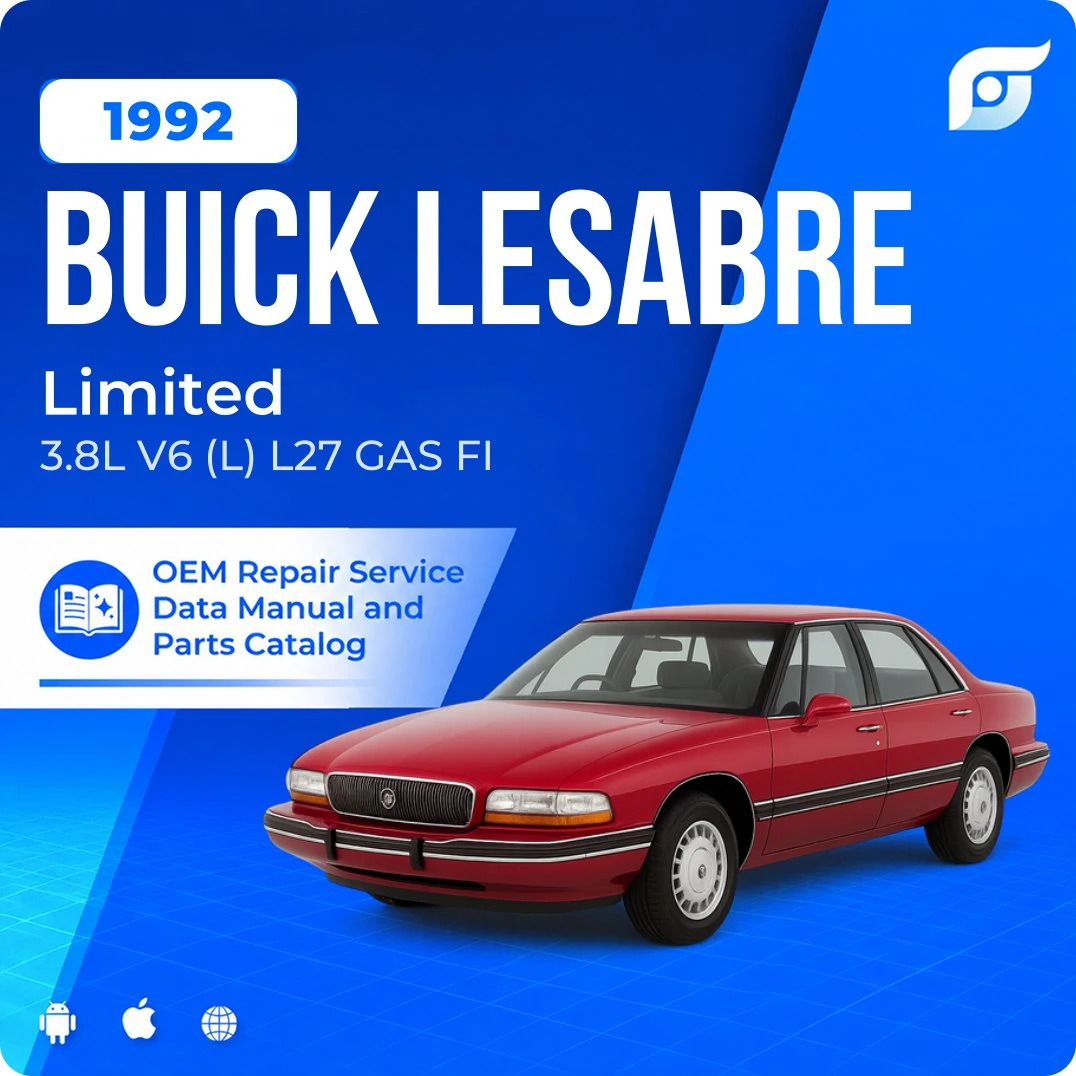 1992 Buick LeSabre Limited - OEM Repair Service Manual