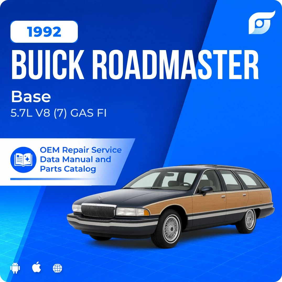 1992 Buick Roadmaster Base - OEM Repair Service Manual