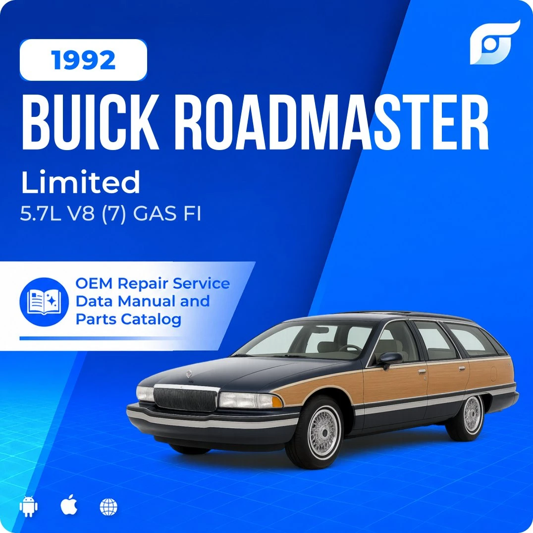 1992 Buick Roadmaster Limited - OEM Repair Service Manual