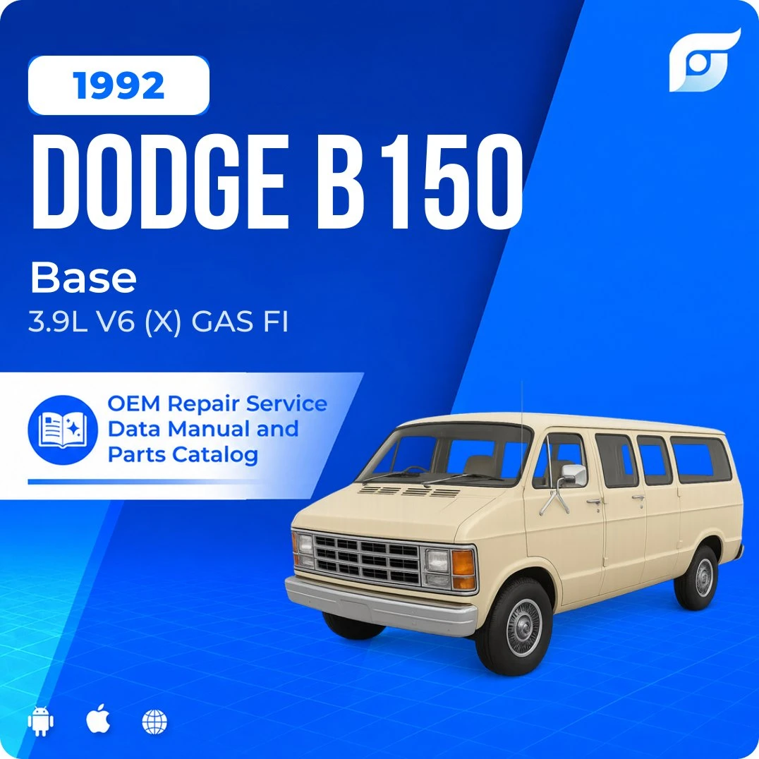 1992 Dodge B150 Base - OEM Repair Service Manual