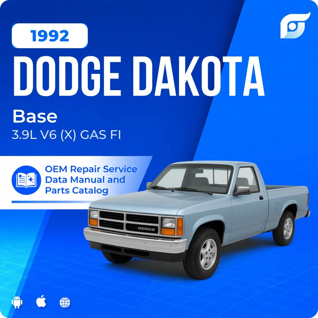 1992 Dodge Dakota Base - OEM Repair Service Manual