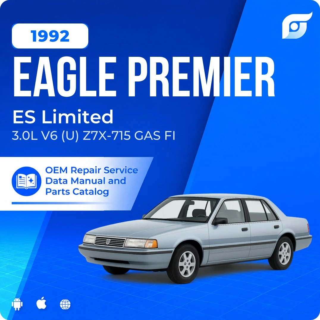 1992 Eagle Premier ES Limited - OEM Repair Service Manual