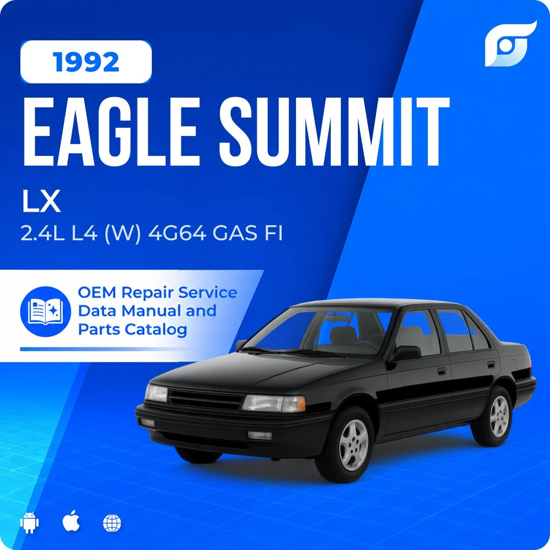 1992 Eagle Summit LX - OEM Repair Service Manual