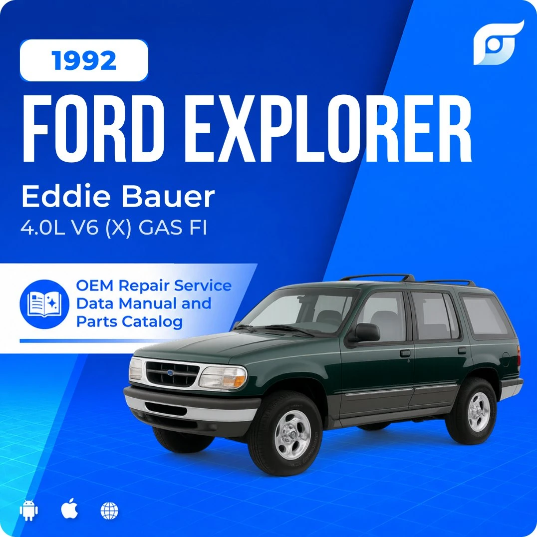 1992 Ford Explorer Eddie Bauer - OEM Repair Service Manual