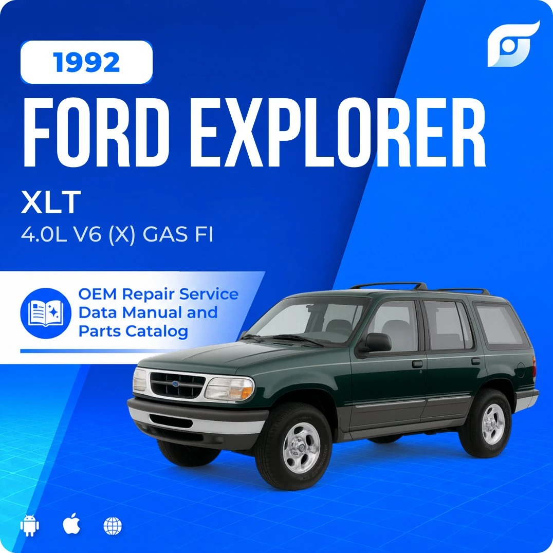1992 Ford Explorer XLT - OEM Repair Service Manual
