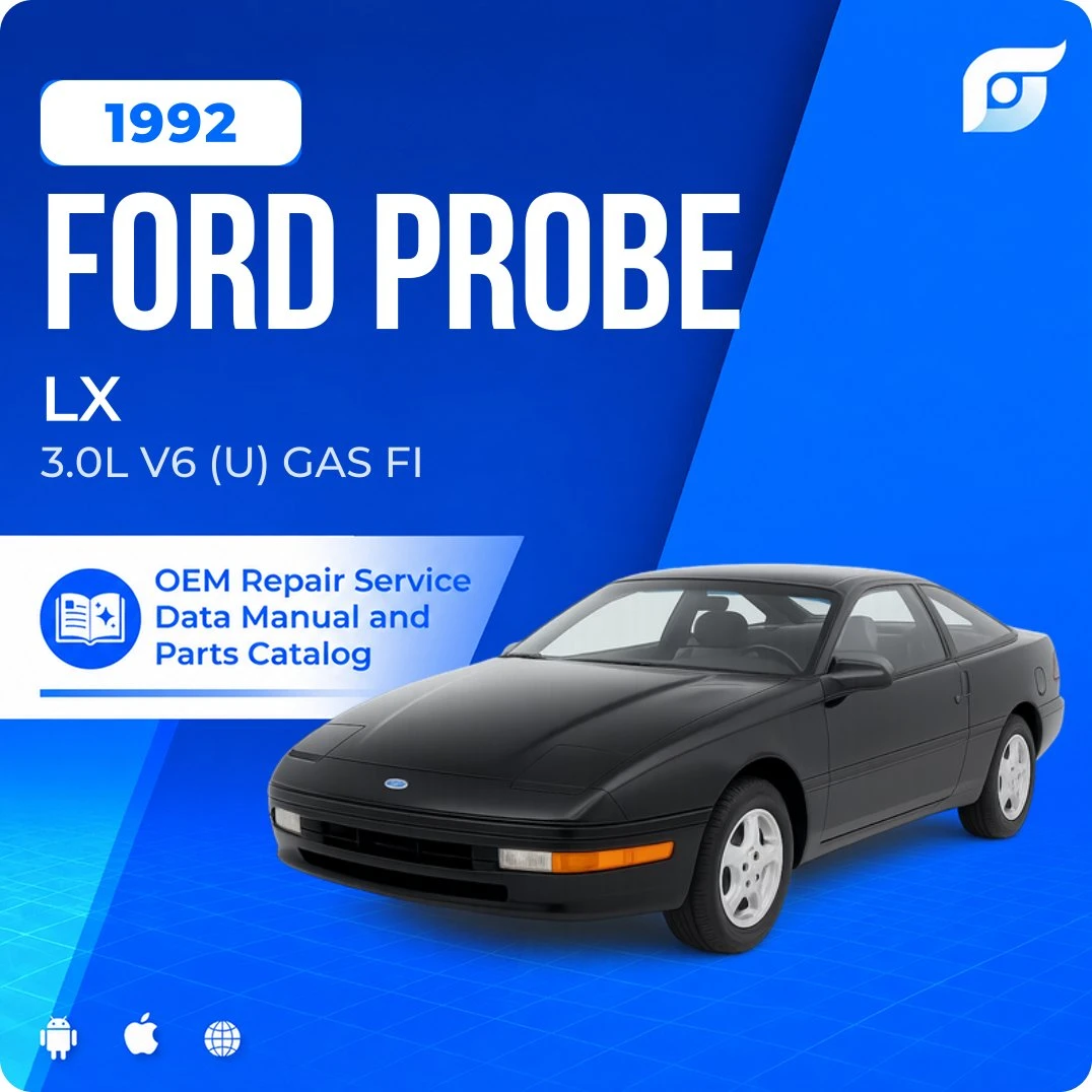 1992 Ford Probe LX - OEM Repair Service Manual