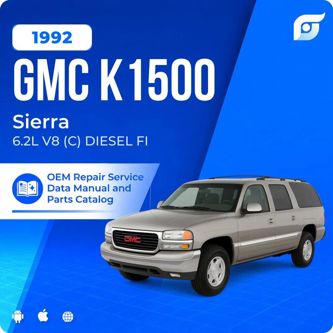 1992 GMC K1500 Sierra - OEM Repair Service Manual