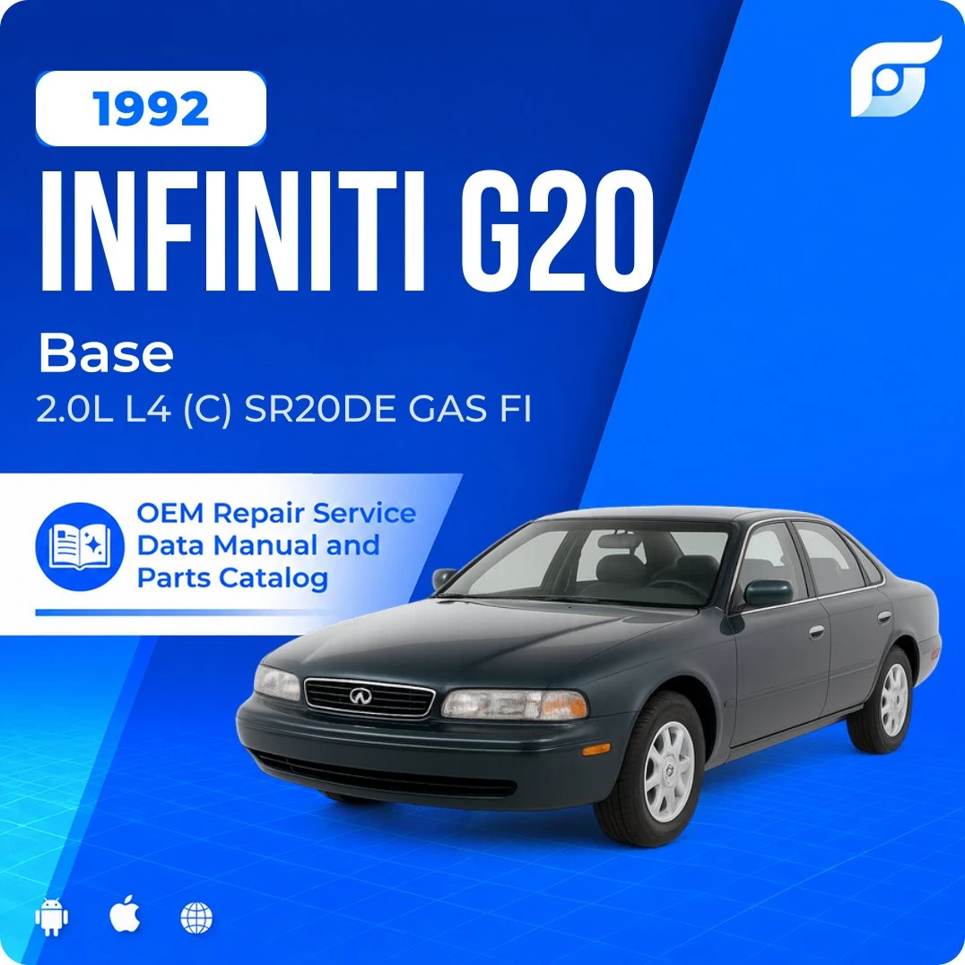 1992 INFINITI G20 Base - OEM Repair Service Manual