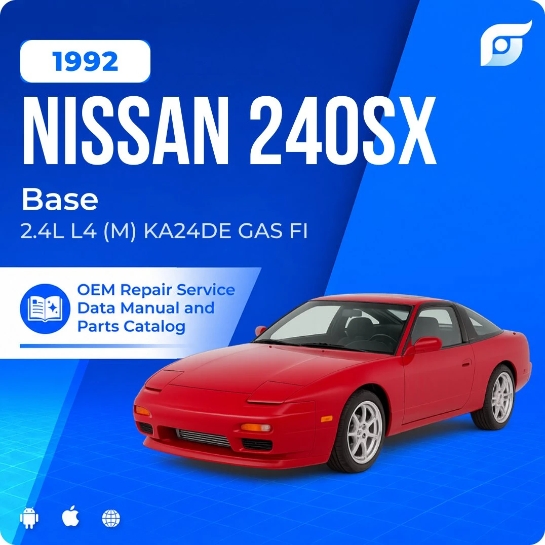 1992 Nissan 240SX Base - OEM Repair Service Manual