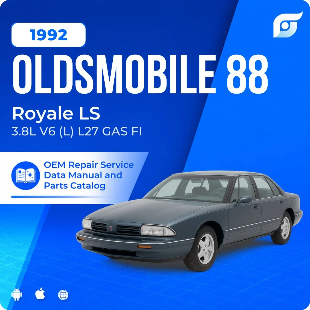 1992 Oldsmobile 88 Royale LS - OEM Repair Service Manual
