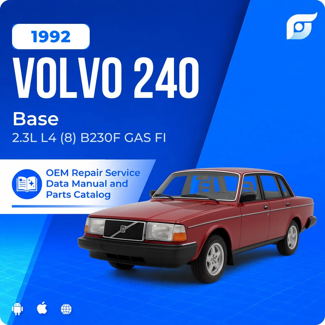 1992 Volvo 240 Base - OEM Repair Service Manual
