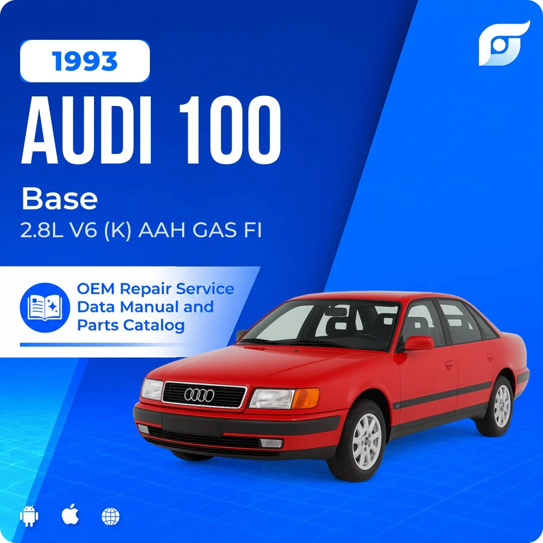 1993 Audi 100 Base - OEM Repair Service Manual